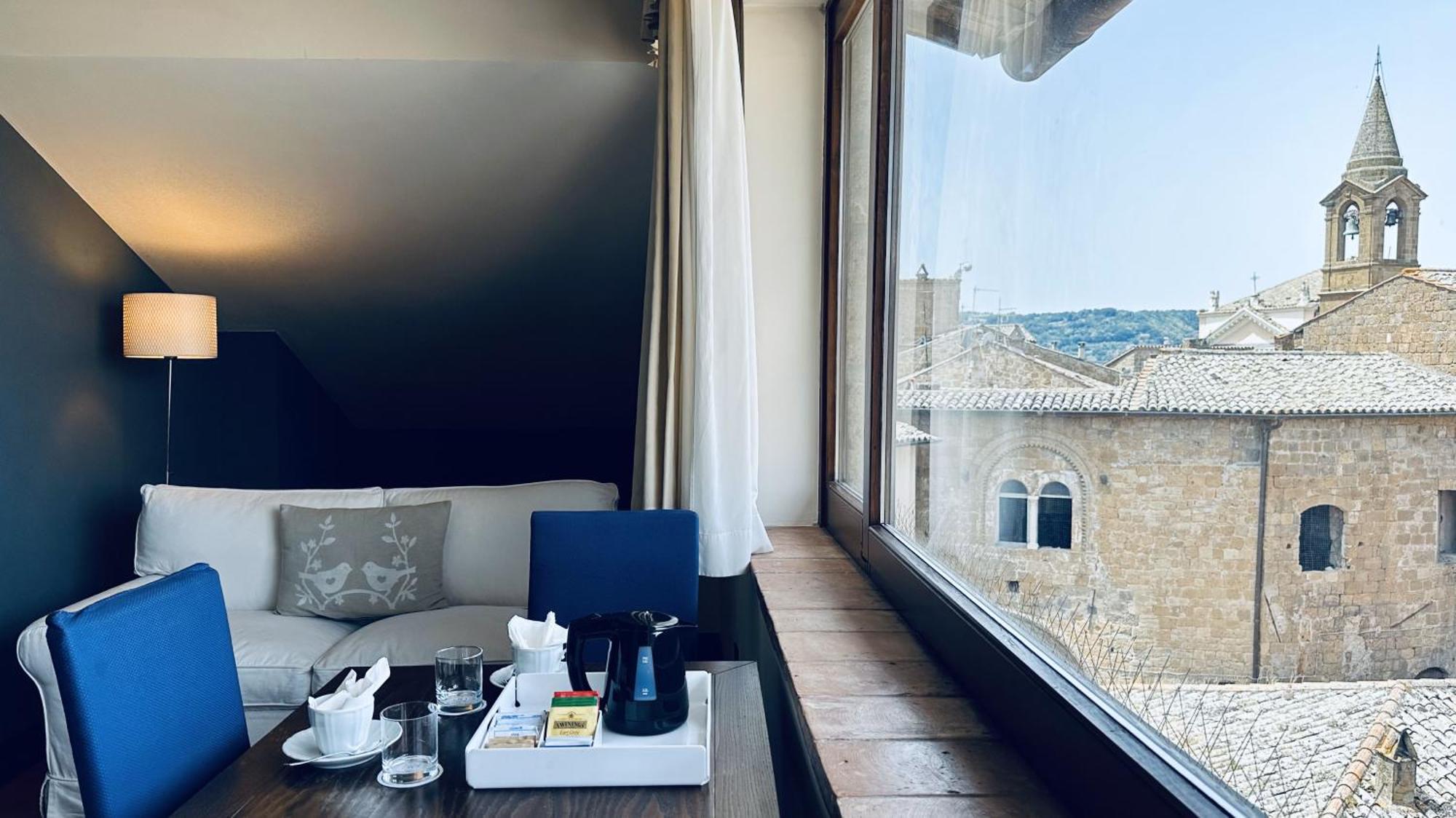 Hotel Palazzo Piccolomini أورفييتو الغرفة الصورة